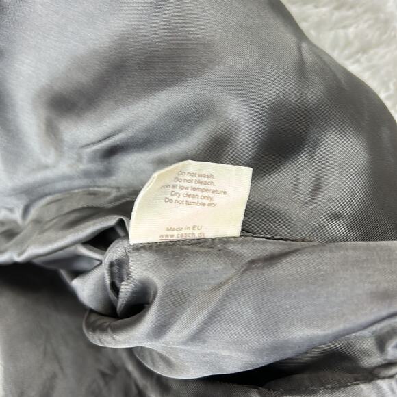 Casch by Gro Abrahamsson Geo print mermaid ruffle pencil skirt, 36 small - Picture 9 of 10